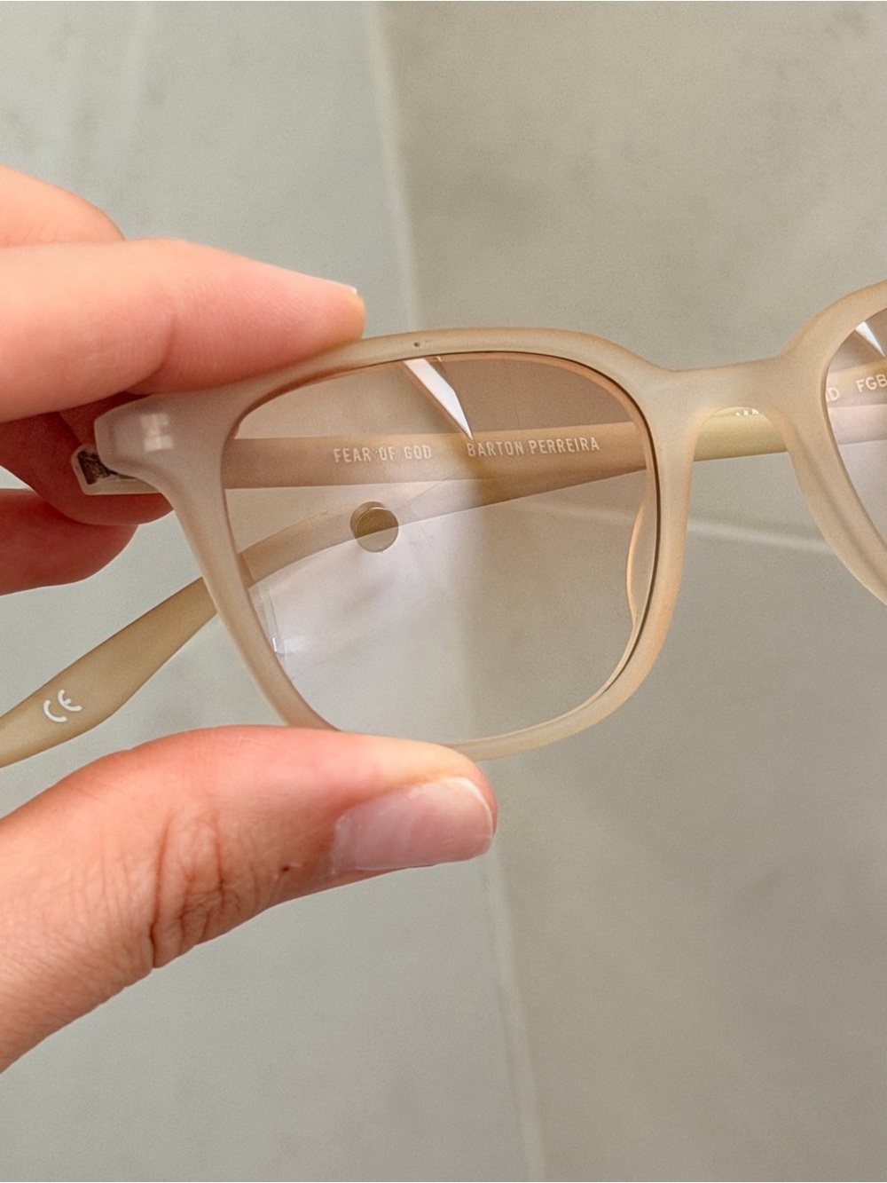 Fear of God x Barton Perreira FGBP | 2021 Matte Sand Sunglasses - Picture 2 of 7